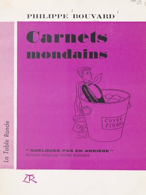 cover image of Carnets mondains